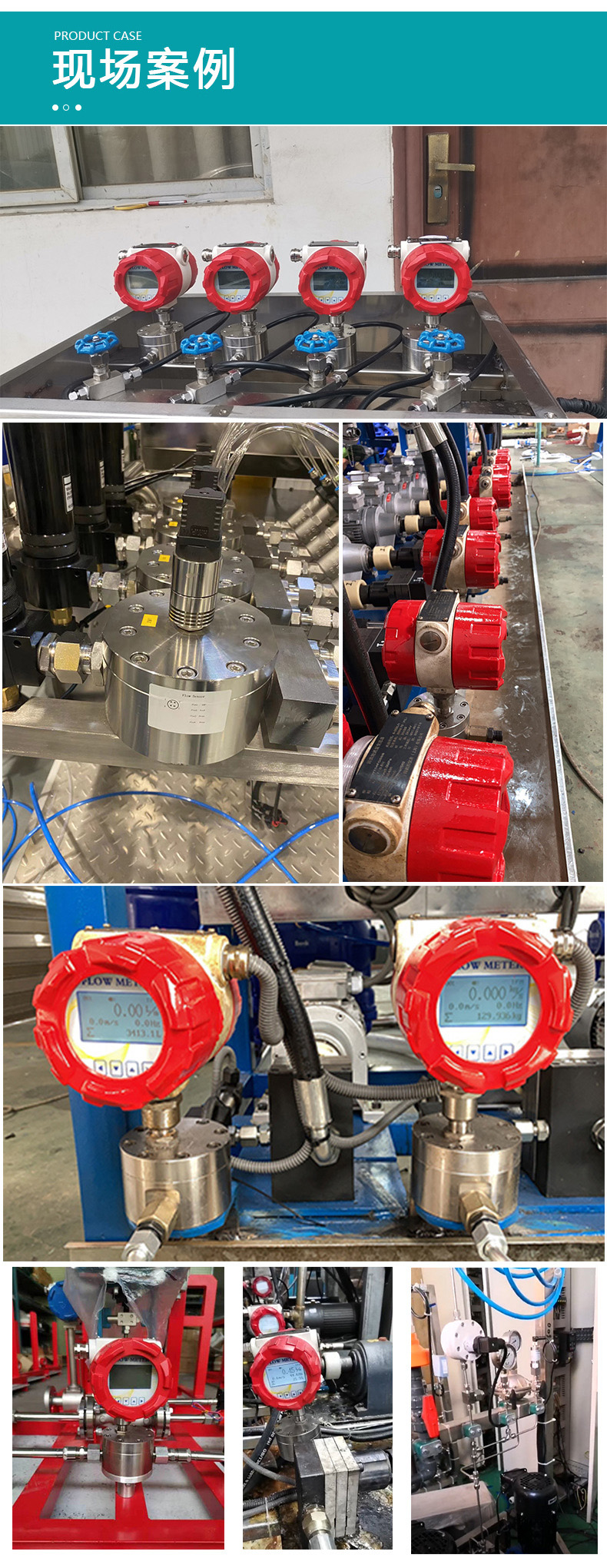 液體圓齒輪流量計(jì)現(xiàn)場安裝案例